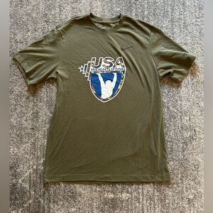 USAW weightlifting men’s shirt